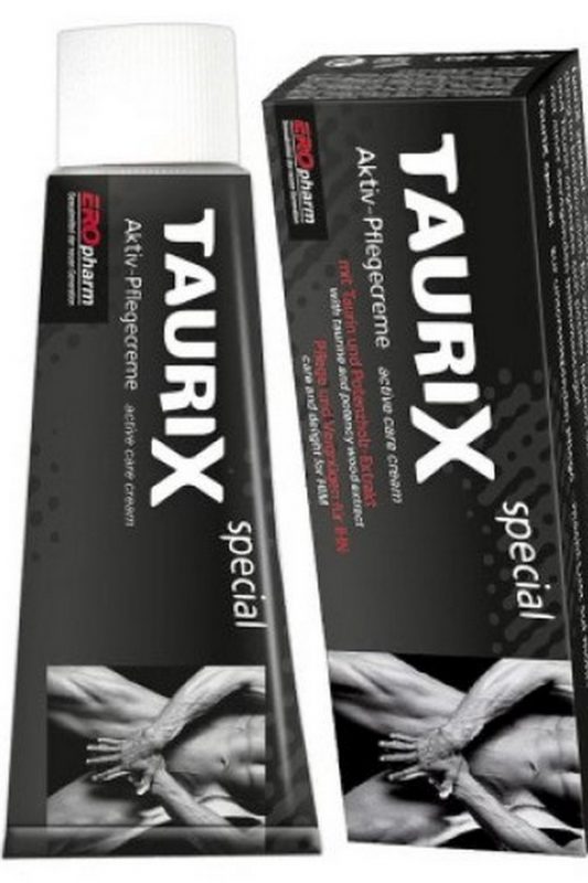 Potencianövelő krém péniszre Taurix Extra Strong